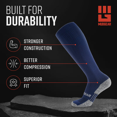 Tall Compression Socks Tactical Line (Navy)