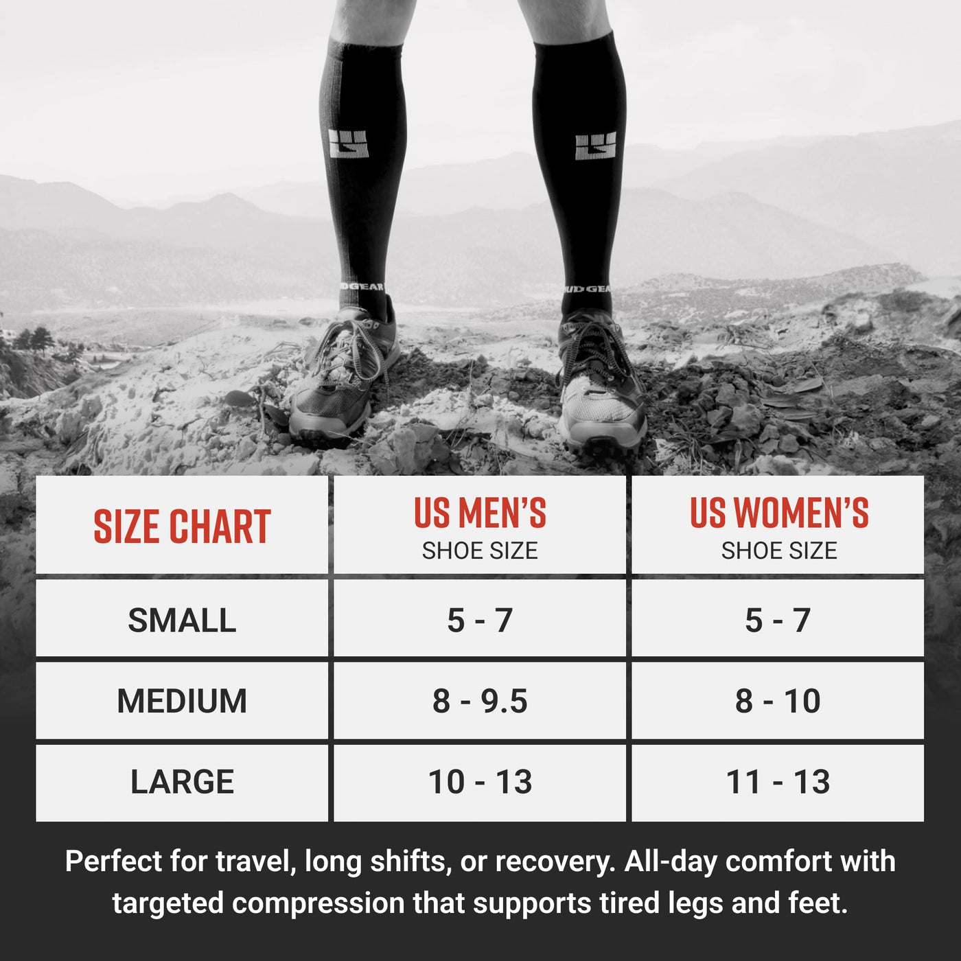 Tall Compression Socks Tactical Line (Olive Drab Green)