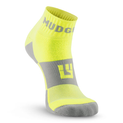 compression socks for trail running - Neon Yellow