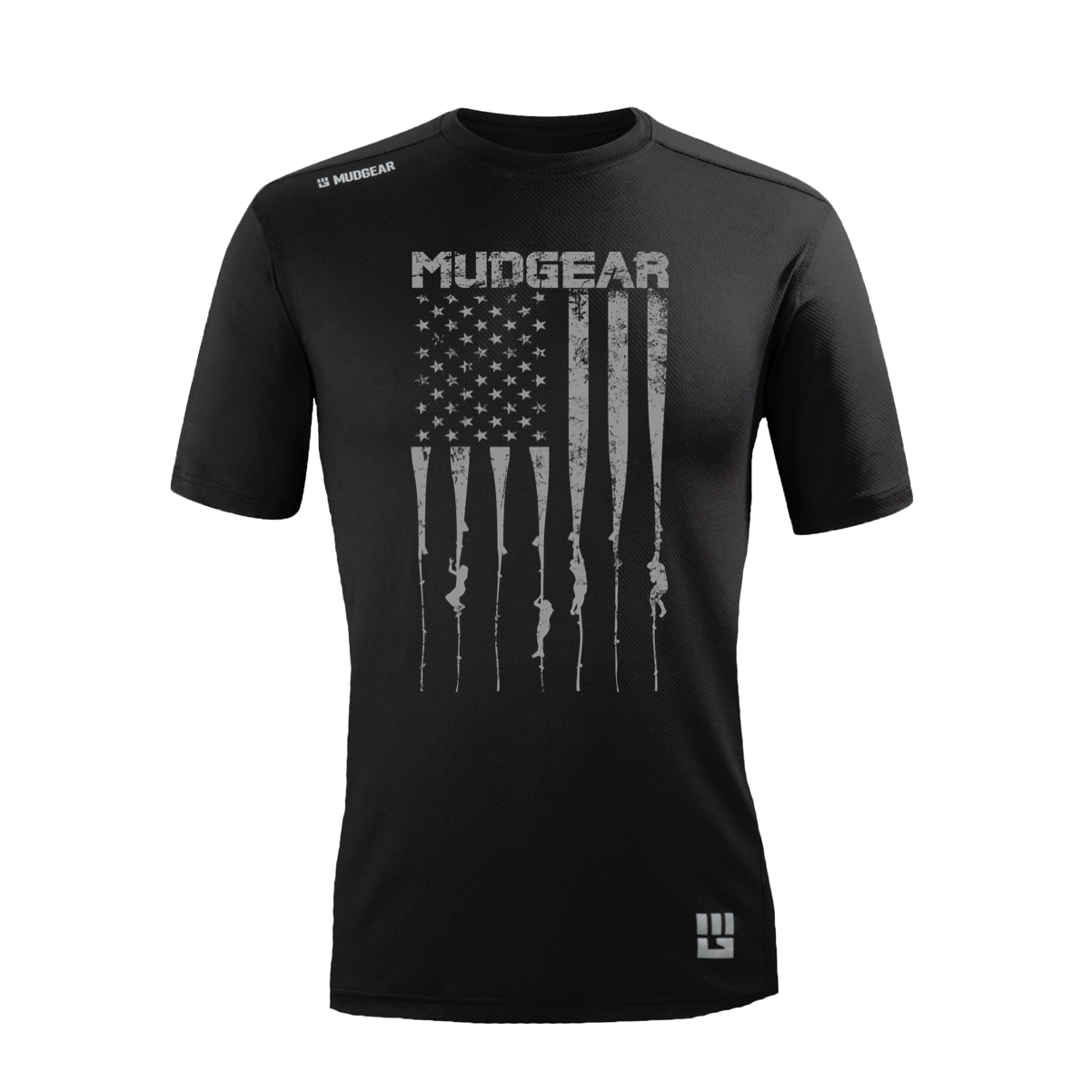 MudGear Performance USA Flag / Rope Climb Shirts (Made to Order DTF)