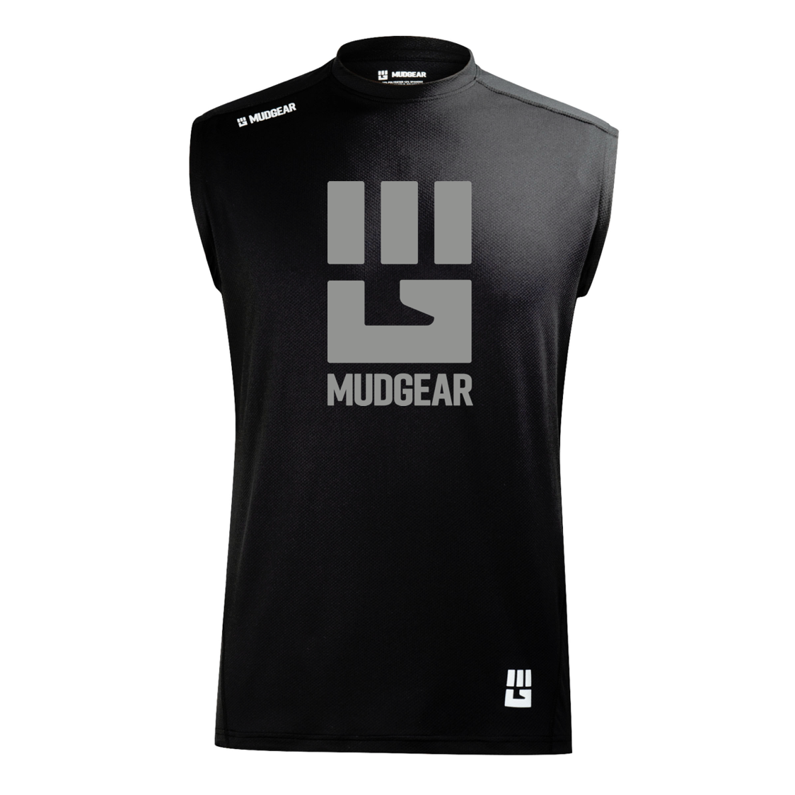 MudGear Performance Fist Logo Shirts - Gray (Made to Order DTF)