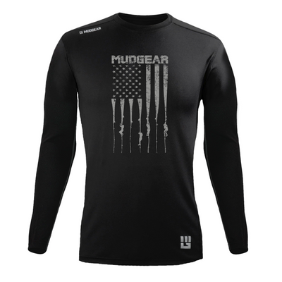 MudGear Performance USA Flag / Rope Climb Shirts (Made to Order DTF)