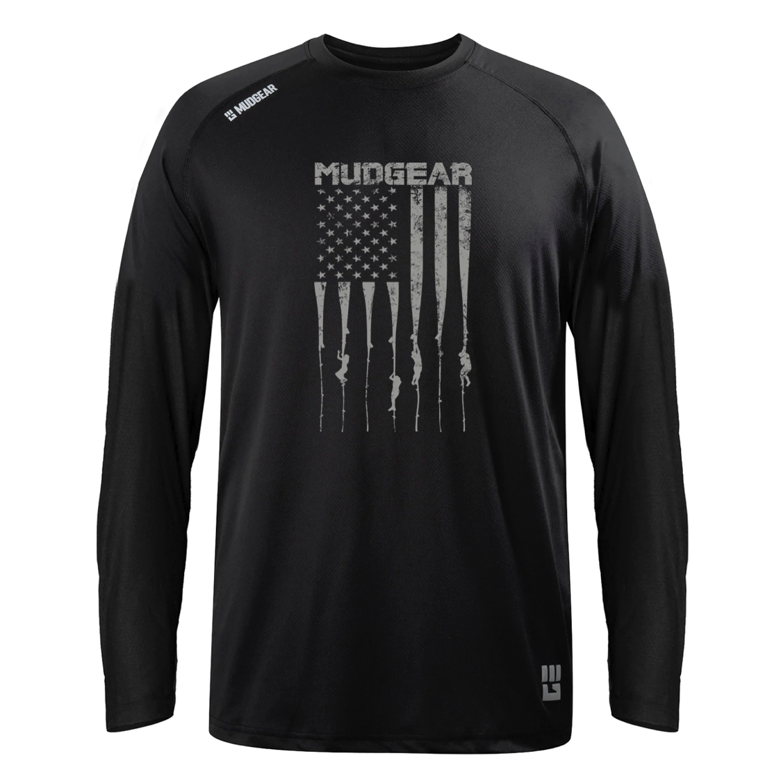 MudGear Performance USA Flag / Rope Climb Shirts (Made to Order DTF)