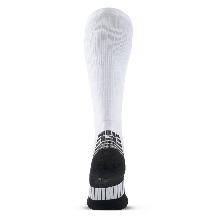 MudGear white tall compression socks for women