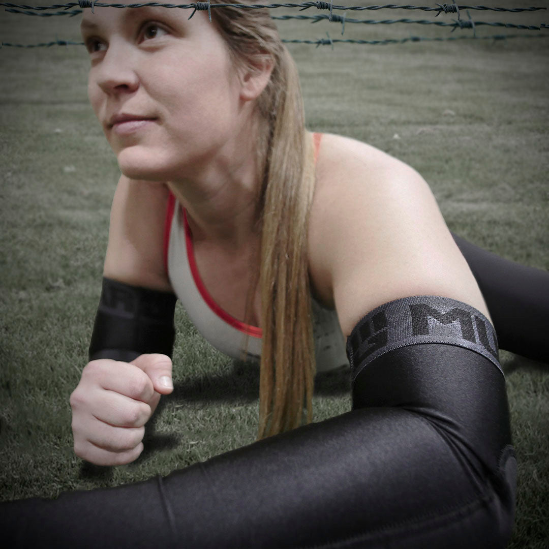 Padded Arm Sleeves - Great for mud runs, football, and general arm protection